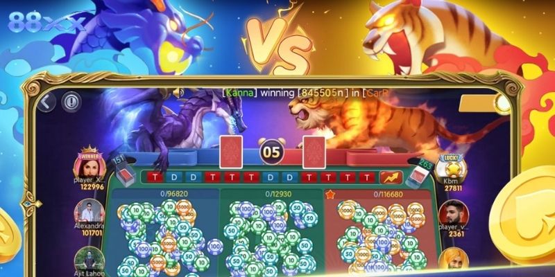 Dragon Tiger Supreme nhịp đấu thần tốc, phân định thắng bại