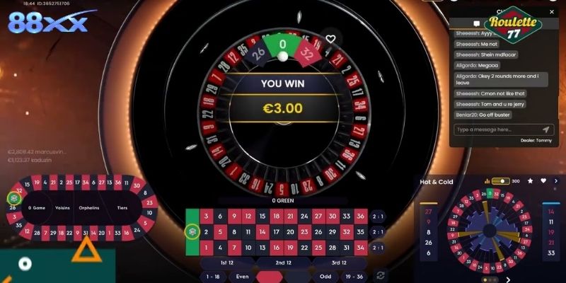 Mega Roulette rực rỡ chuẩn đồ họa điện ảnh